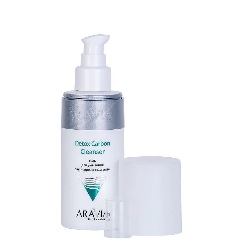 ARAVIA PROFESSIONAL Гель для умывания с активированным углём Detox Carbon Cleanser – фото 5