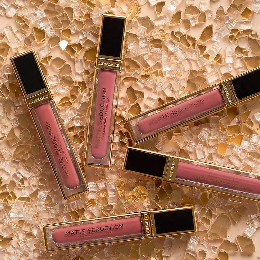 ЛЭТУАЛЬ Жидкая матовая помада Matte Seduction – фото 5