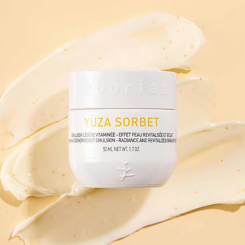ERBORIAN Крем дневной увлажняющий Юзу Сорбет Yuza Sorbet – фото 3