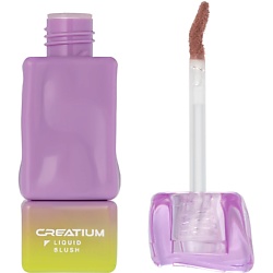 Жидкие румяна матовый бархатный финиш Creatium Liquid Blush