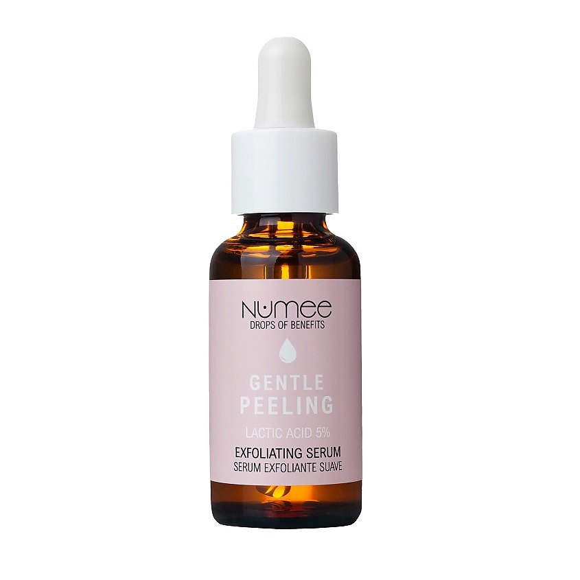 NUMEE Сыворотка для лица мягкая отшелушивающая Gentle Peeling Gentle Exfoliating Serum – фото 2