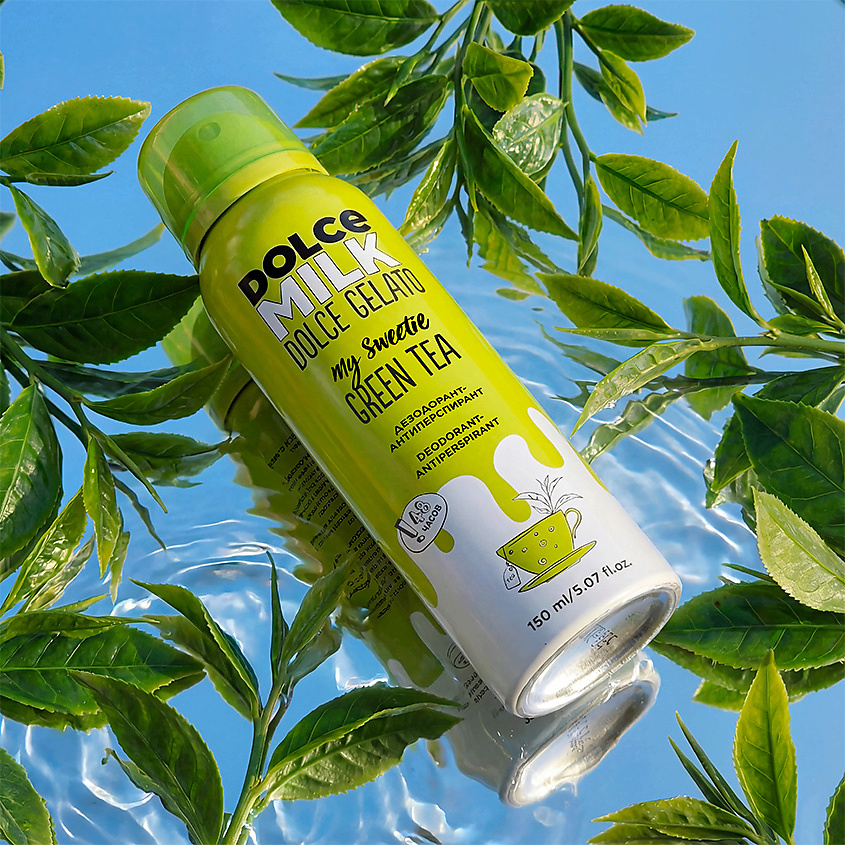 DOLCE MILK Дезодорант-антиперспирант Мой сладкий, зеленый чай Dolce Gelato Deodorant – фото 3