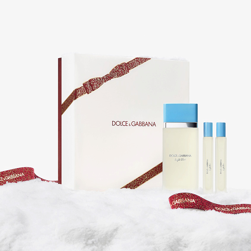 DOLCE&GABBANA Подарочный набор женский Light Blue Trio Gift Set – фото 4