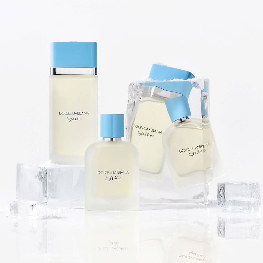 DOLCE&GABBANA Подарочный набор женский Light Blue Trio Gift Set – фото 3