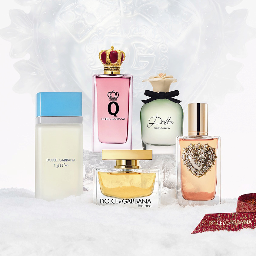 DOLCE&GABBANA Подарочный набор женский Light Blue Mini Trio Gift Set – фото 2