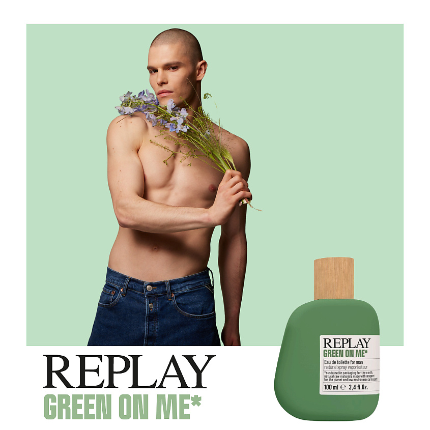 REPLAY Green On Me For Man – фото 7