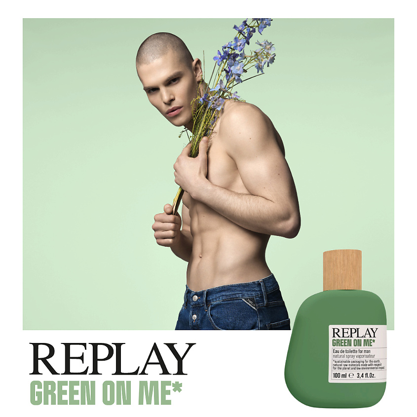 REPLAY Green On Me For Man – фото 6