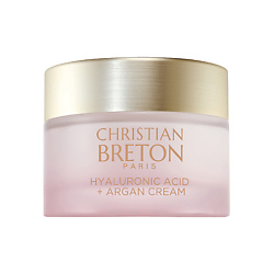 Крем-бустер для лица с гиалуроновой кислотой и аргановым маслом Hyaluronic Acid + Argan Cream