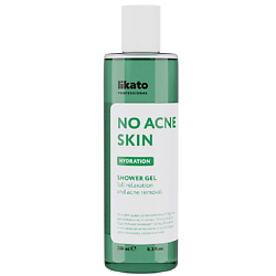 Гель для душа успокаивающий против несовершенств кожи No Acne Skin Shower Gel