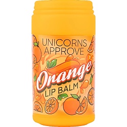 Бальзам для губ в форме банки апельсин Orange Lip Balm