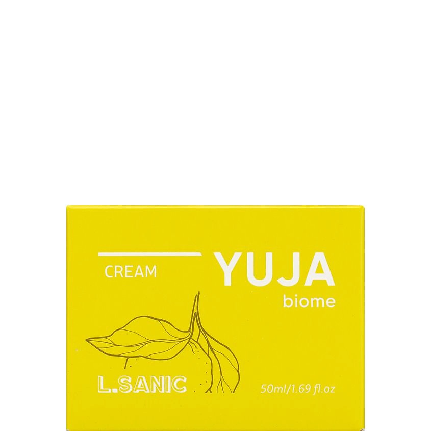 LSANIC Восстанавливающий крем с экстрактом юдзу и пробиотиками Yuja – фото 4