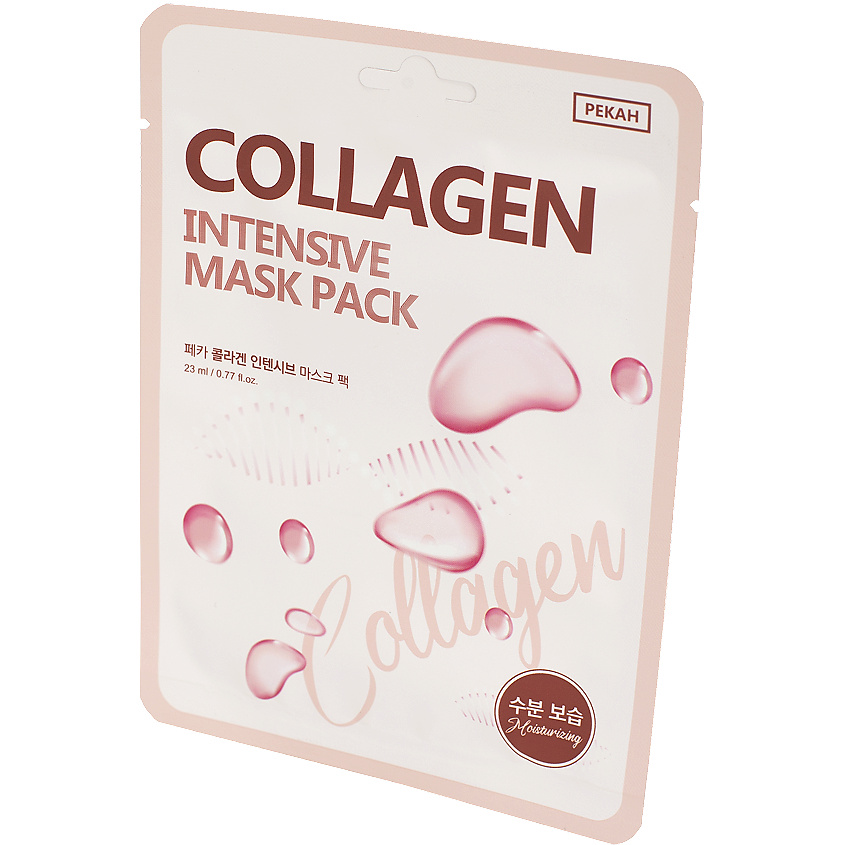 PEKAH Тканевая маска с Коллагеном Collagen Intensive Mask Pack – фото 3