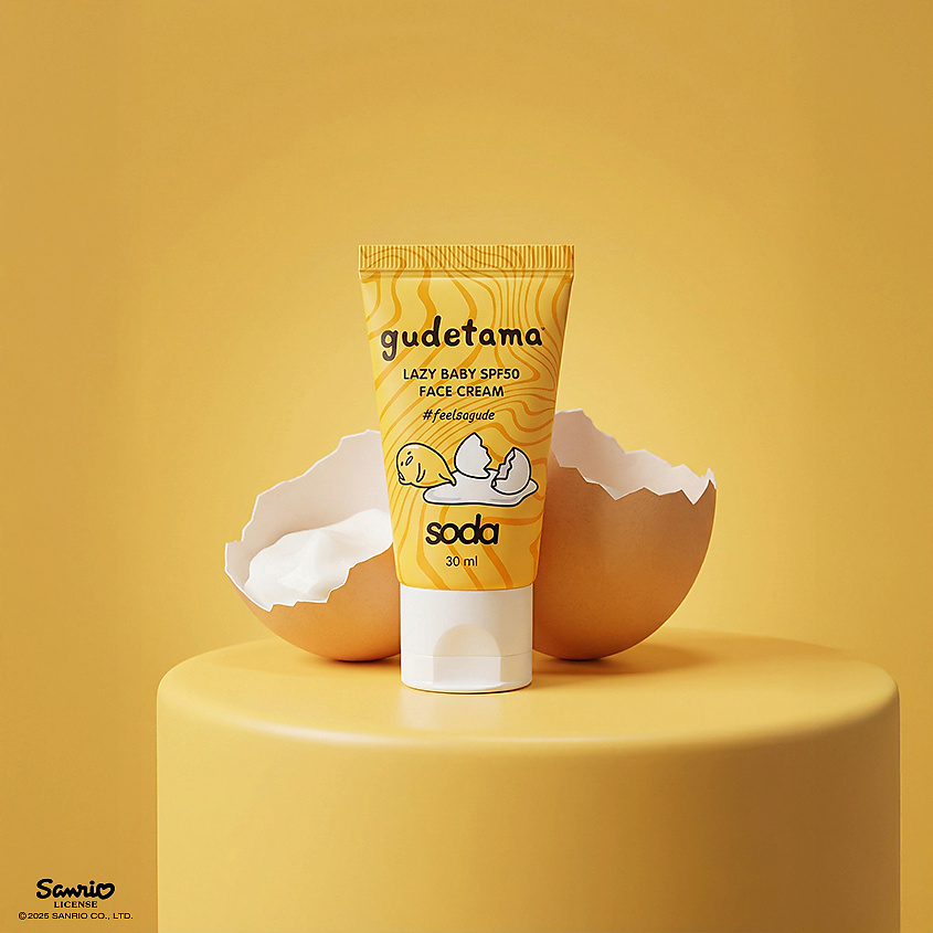 SODA Крем для лица Lazy Baby SPF50 #feelsogude – фото 3