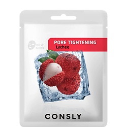 Маска тканевая сужающая поры с экстрактом личи Tissue Pore- Tightening Mask With Lychee Extract