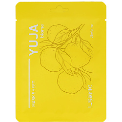 Восстанавливающая тканевая маска с экстрактом юдзу и пробиотиками Yuja Mask Sheet