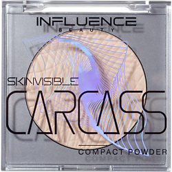 Пудра SKINVISIBLE CARCASS компактная легкая