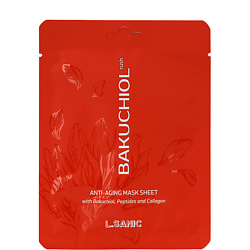 Антивозрастная омолаживающая тканевая маска с бакучиолом Bakuchiol Anti-Aging Mask Sheet