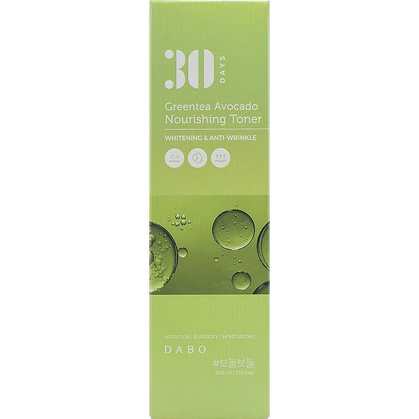 DABO Питательный тонер с экстрактом зеленого чая и авокадо Greentea Avocado Nourishing Toner – фото 2