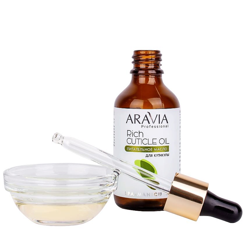 ARAVIA PROFESSIONAL Питательное масло для кутикулы с маслом авокадо и витамином Е Spa Manicure E Rich Cuticle Oil – фото 8