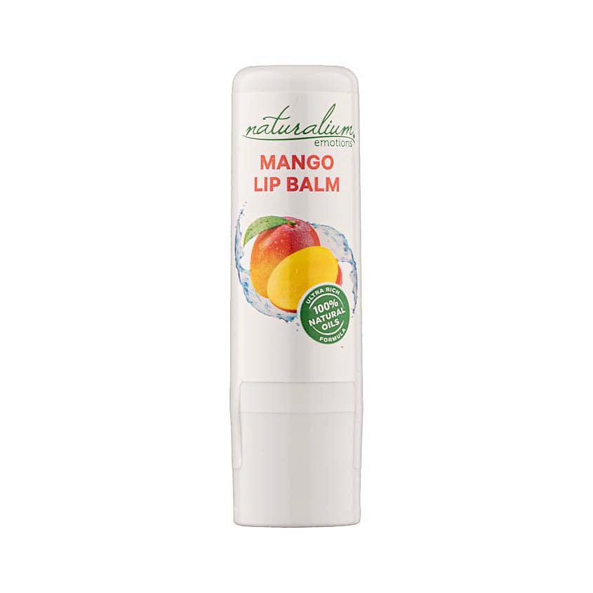 NATURALIUM Бальзам для губ увлажняющий Сочный манго Moisturizing Lip Balm Juicy Mango – фото 2