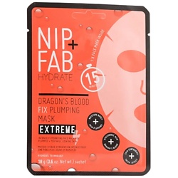 Маска для лица с экстрактом красной смолы Hydrate Dragon's Blood Fix Plumping Mask Extreme