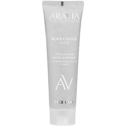Очищающая маска для лица с вулканическим пеплом и серой Black Cleanse Mask