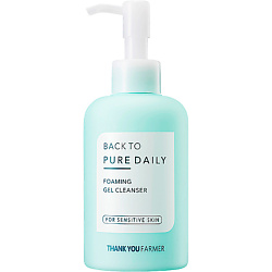 Гель очищающий для лица для ежедневного применения Back to Pure Daily Foaming Gel Cleanser
