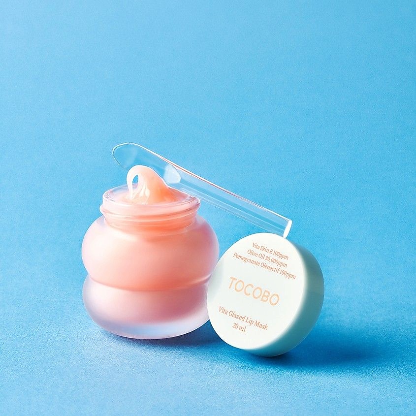 TOCOBO Маска для губ ночная восстанавливающая Vita Glazed Lip Mask – фото 4