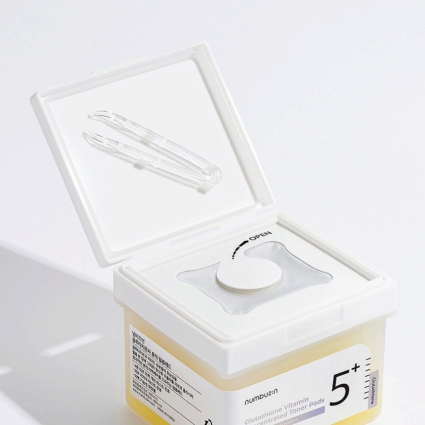 NUMBUZIN Пэды для лица с ниацинамидом No. 5+ Vitamin-Niacinamide Concentrated – фото 6