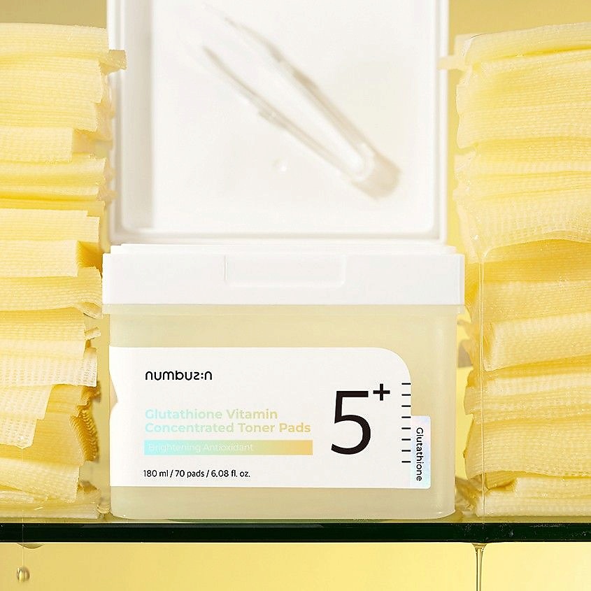 NUMBUZIN Пэды для лица с ниацинамидом No. 5+ Vitamin-Niacinamide Concentrated – фото 7