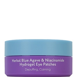 Гидрогелевые патчи с экстрактом голубой агавы и ниацинамидом Herbal Blue Agave & Niacinamide Hydrogel Eye Patches