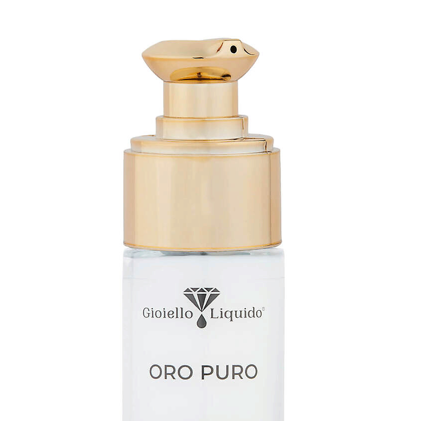 GIOIELLO LIQUIDO Крем для лица "Чистое золото" Pure Gold – фото 3