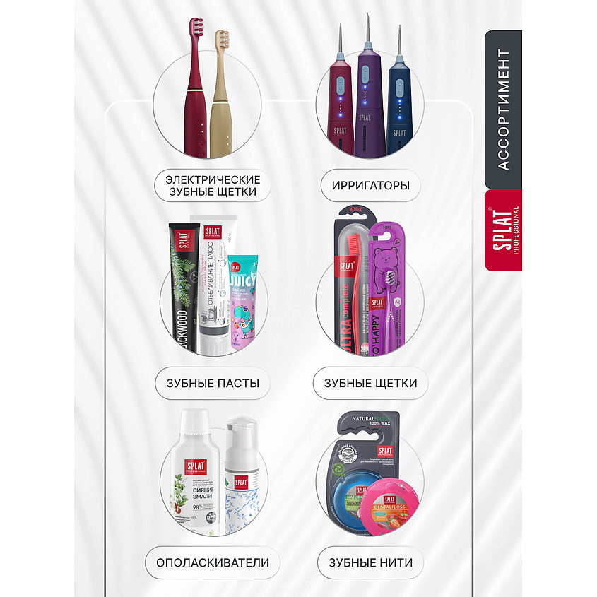 SPLAT Инновационная зубная щетка мягкая Professional Ultra Sensitive – фото 11